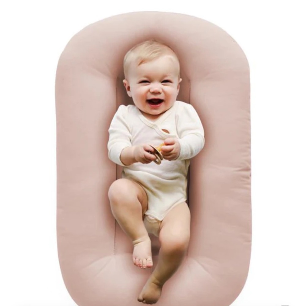 Snuggle Me Organic Infant Lounger Sugarplum Pink